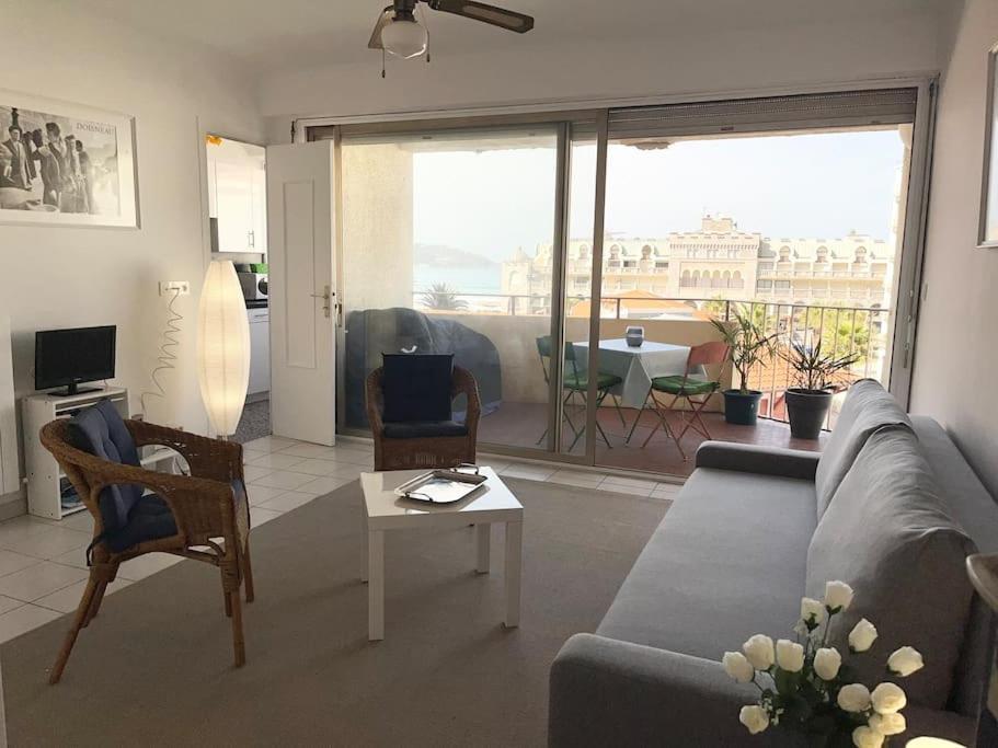 Hendaye Plage Charmant Studio 2Pers Avec Grande Terrasse Vue Mer 외부 사진